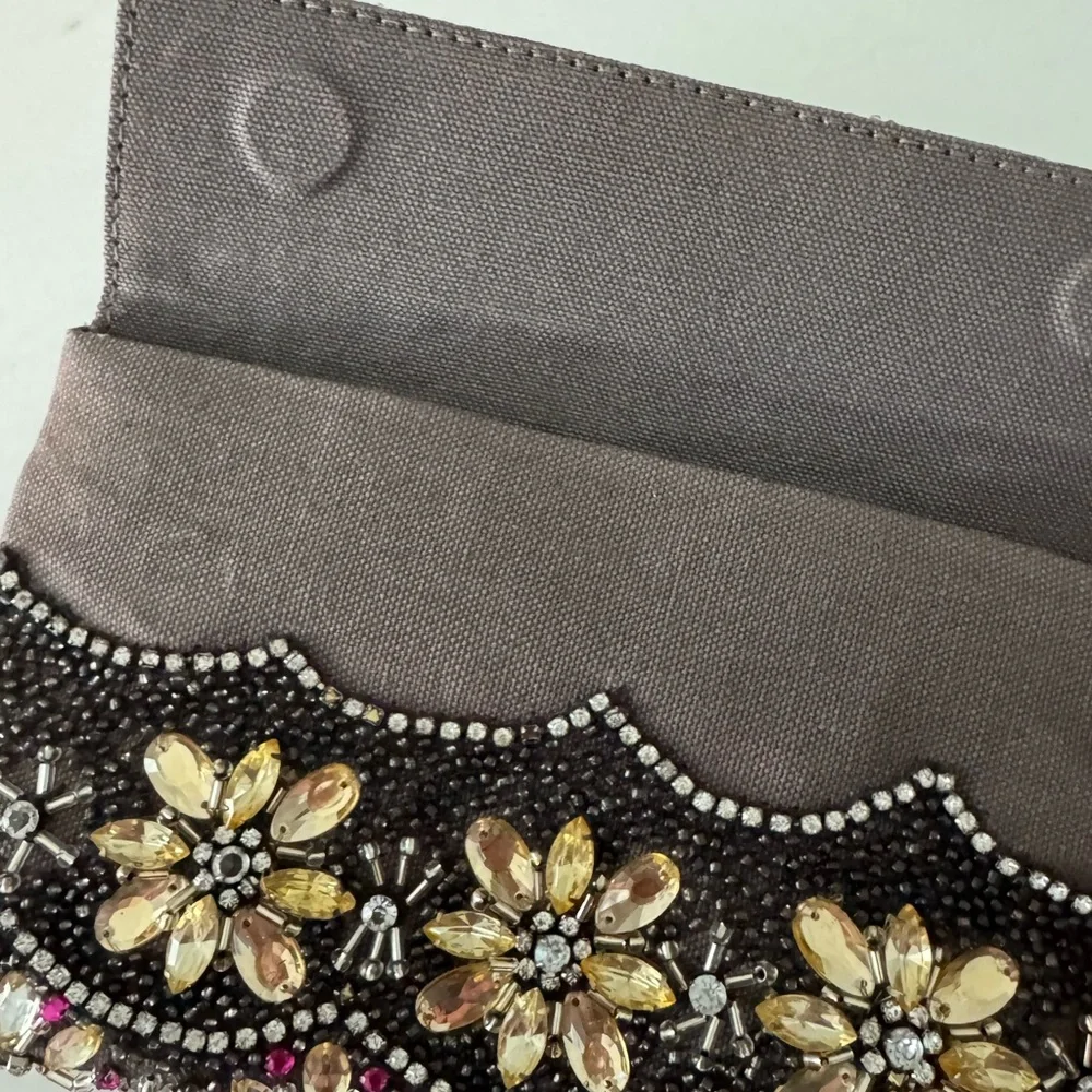 Anthropologie beaded envelope